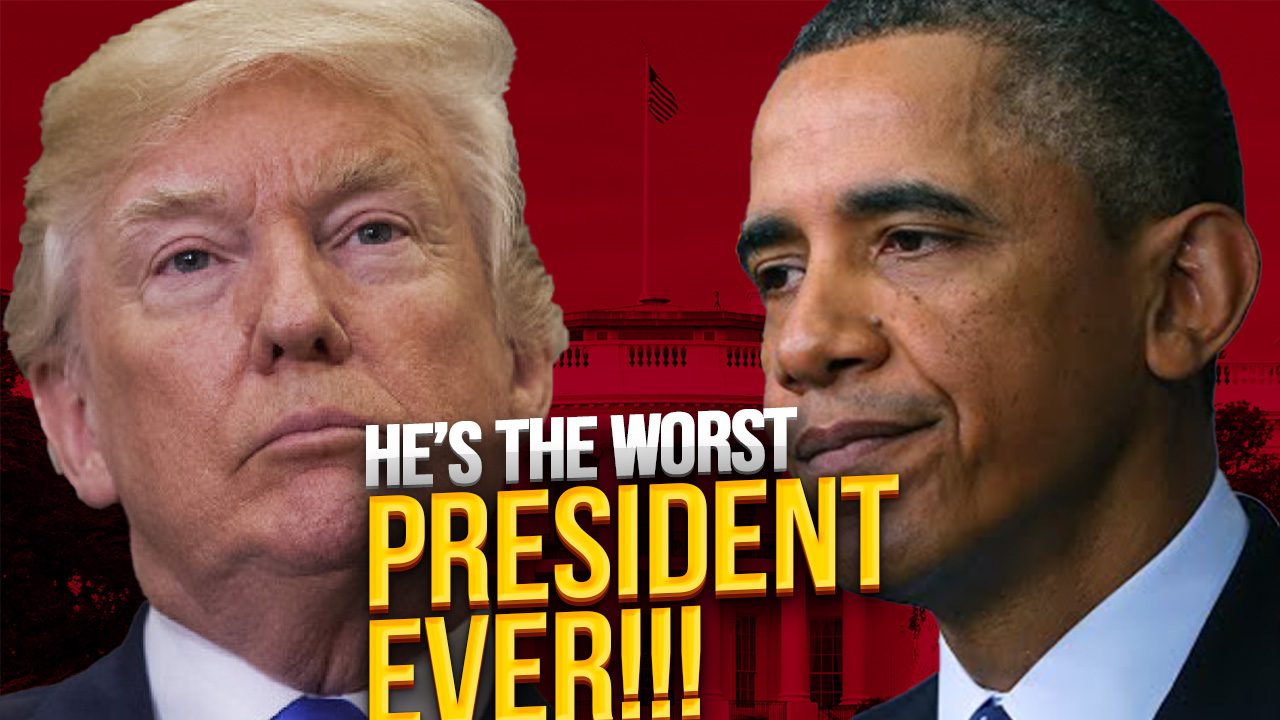 worst presidents trump or obama