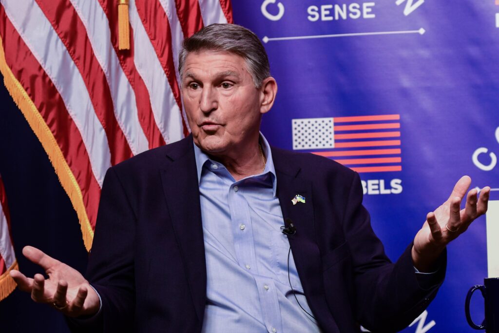 Portrait of Senator Joe Manchin: